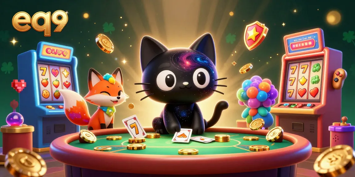 Engage with the thrilling betting action at eq9, featuring a cosmic casino and vibrant slot games.