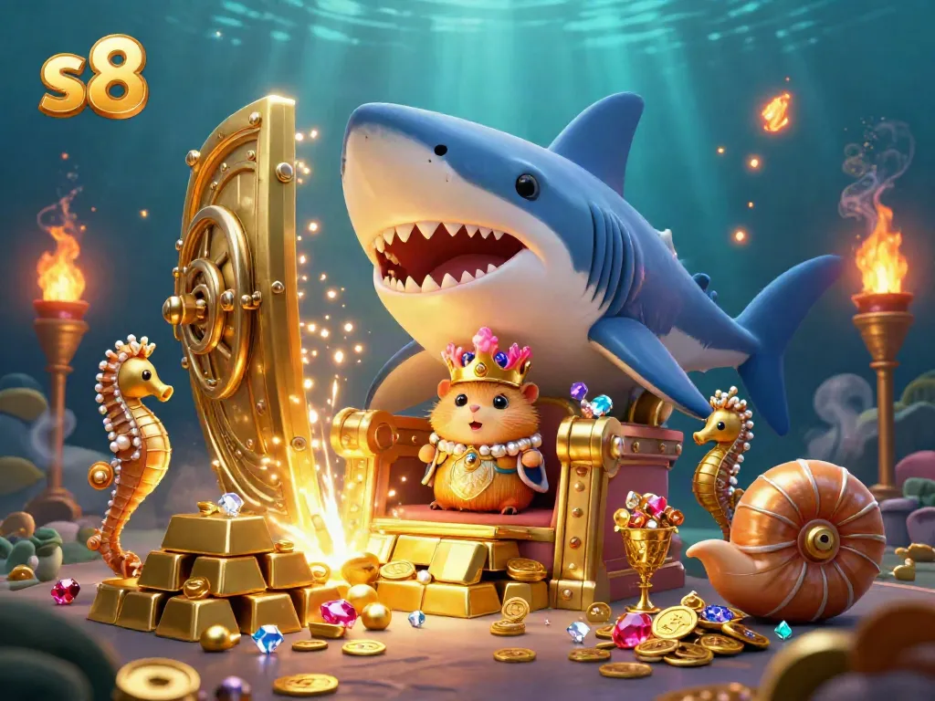 Experience the s8 casino adventure with vibrant underwater treasures and thrilling characters.