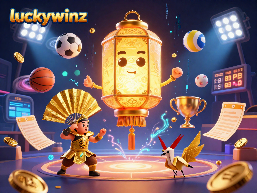 Engage in thrilling gameplay at luckywinz with vibrant characters and exciting casino elements.