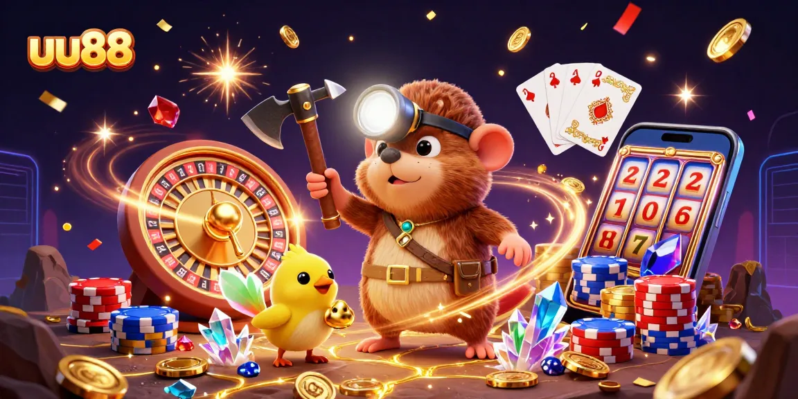 uu88 engages players with lively casino adventures featuring treasure hunting and colorful games.