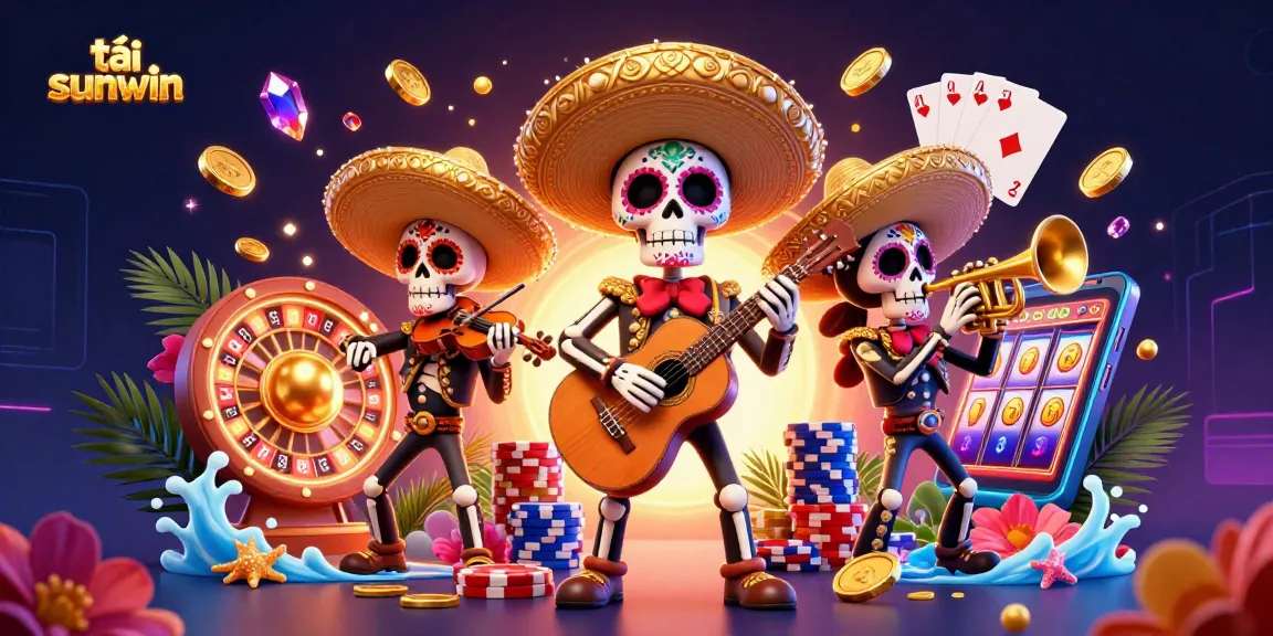 Engage in thrilling gameplay by tải sunwin, exploring vibrant 3D casino excitement and colorful characters.